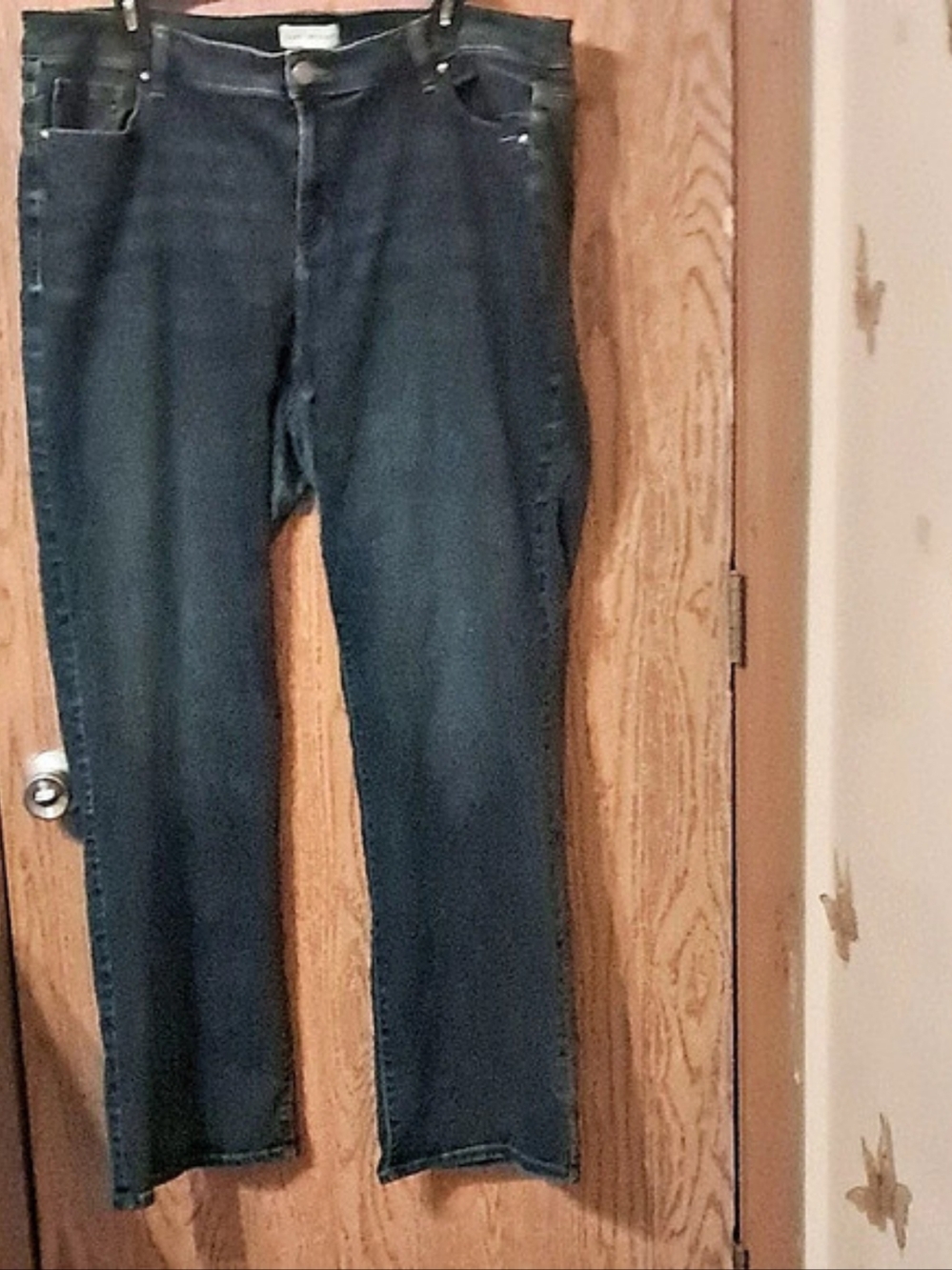 Lane Bryant Flare Leg Jeans Blue Size 22L